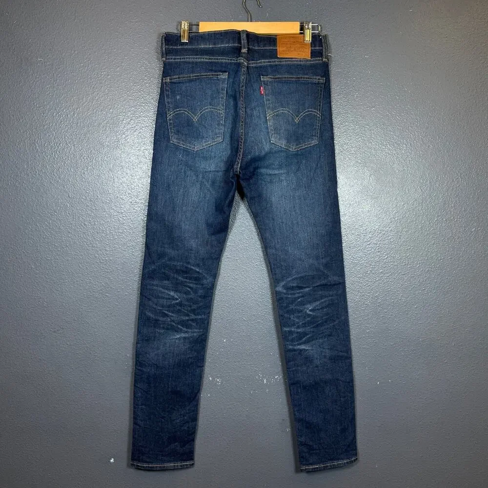 Levi’s 30/34 men’s blue denim jeans Big E Premium lot 510